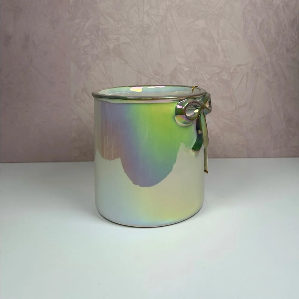 Papyrus Iridescent Ceramic Utensil Holder